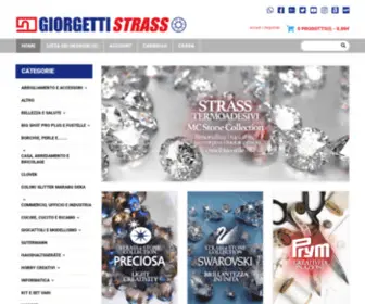 Giorgettistrass.com(GIORGETTI STRASS) Screenshot