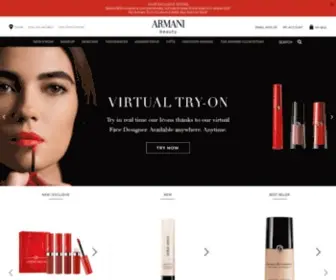 Giorgioarmanibeauty.com.au(Giorgio Armani Beauty®) Screenshot