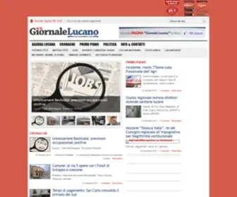 Giornalelucano.com(Giornale Lucano) Screenshot