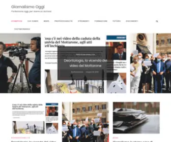 Giornalismooggi.it(Giornalismo Oggi) Screenshot