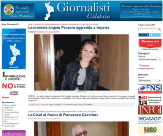 Giornalisticalabria.it(Giornalisti Calabria) Screenshot