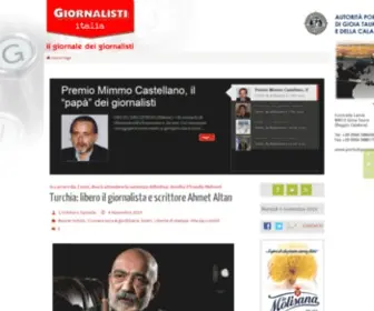 Giornalistitalia.it(Il giornale dei giornalisti) Screenshot