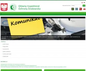 Gios.gov.pl(Główny) Screenshot