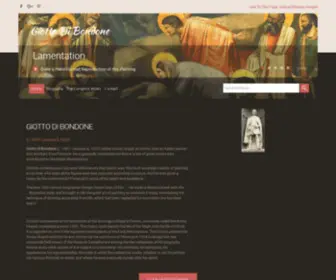 Giottodibondone.org(Giotto Di Bondone) Screenshot
