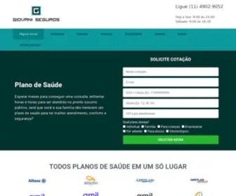 Giovanicorretoradeseguros.com.br(Giovani Seguros) Screenshot