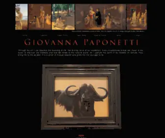 Giovannapaponetti.com(The Giovanna Paponetti Website) Screenshot