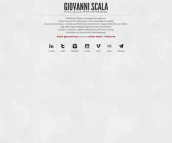 Giovanniscala.com(Giovanni Scala) Screenshot
