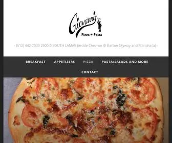 Giovannispizzastand.com(B SOUTH LAMAR (inside Chevron @ Barton Skyway and Manchaca)) Screenshot