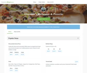 Giovannisristorantewindsor.com(Giovannisristorantewindsor) Screenshot