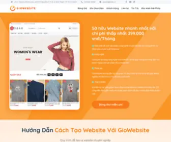 Giowebsite.com(Thiet ke website) Screenshot