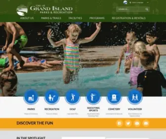 Giparks.com(City of Grand Island) Screenshot