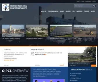 Gipcl.com(Gujarat Industries Power Company Ltd) Screenshot