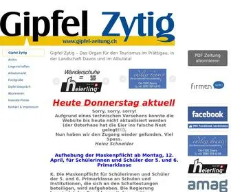 Gipfel-Zeitung.ch(Gipfel Zytig) Screenshot