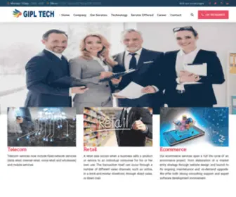 Gipltech.com(Software Development Company) Screenshot