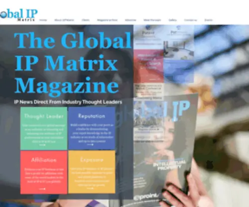 Gipmatrix.com(Intellectual Property Magazine) Screenshot