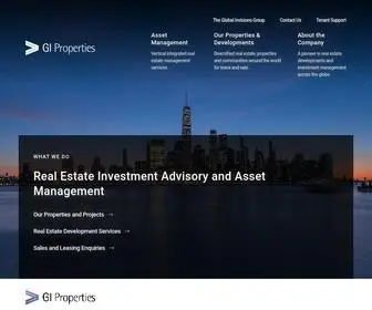 Gipropertiesgroup.com(GI Properties) Screenshot