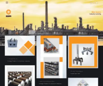 Gir-Group.com(Global Industrial Resources WLL) Screenshot