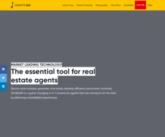 Giraffe360.website(Virtual tours) Screenshot