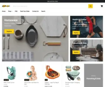 Giraffecart.com(Create an Ecommerce Website and Sell Online) Screenshot