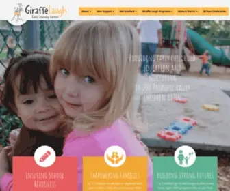 Giraffelaugh.org(Ensuring school readiness) Screenshot