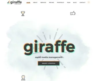 Giraffesocialmedia.co.uk(Social Media Management) Screenshot
