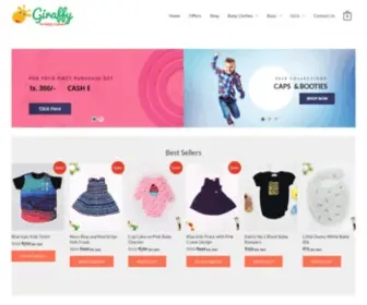 Giraffy.in(Baby Clothes Online) Screenshot