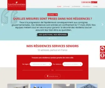 Girandieres.com(Les Girandières) Screenshot