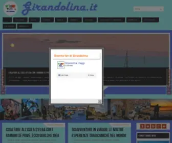 Girandolina.it(Family Travel Blog) Screenshot