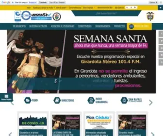 Girardota.gov.co(Portal oficial del municipio de Girardota) Screenshot