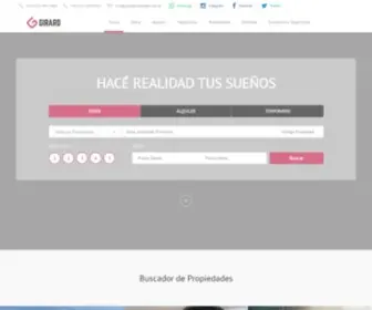 Girardpropiedades.com.ar(Girard propiedades) Screenshot