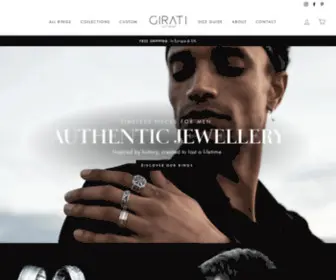 Girati.com(Premium Silver Rings for Men) Screenshot