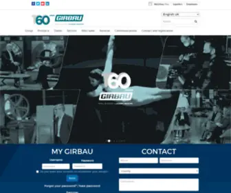 Girbau.co.uk(Home) Screenshot