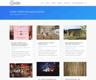 Girder.nl(Homepage) Screenshot