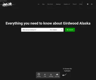 Girdwood.com(Girdwood, Alaska) Screenshot