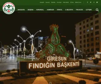 Giresun.bel.tr(Giresun Belediyesi) Screenshot