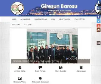Giresunbarosu.org.tr(Giresun Barosu) Screenshot