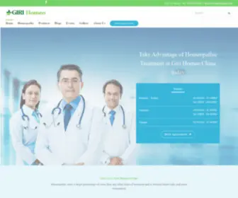 Girihomeo.com(Hyderabad's trusted Homeopathic clinic) Screenshot