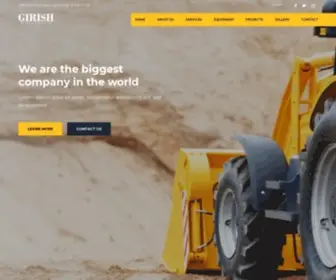 Girishenterprises.in(Main Page) Screenshot