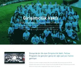 Girisimcilikvakfi.org(Türkiye Girişimcilik Vakfı (Girvak)) Screenshot