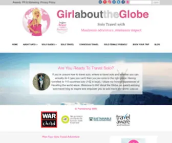 Girlabouttheglobe.com(Girl about the Globe) Screenshot