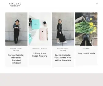 Girlandcloset.com(Girl and Closet) Screenshot