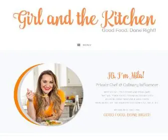 Girlandthekitchen.com(Girl and the Kitchen) Screenshot