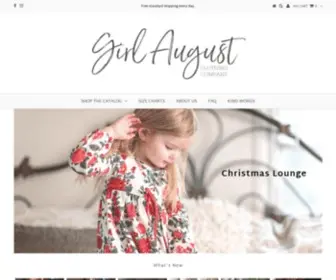 Girlaugust.com(Girl August) Screenshot