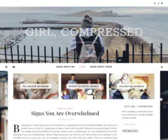 Girlcompressed.com(Life in Compression Socks) Screenshot