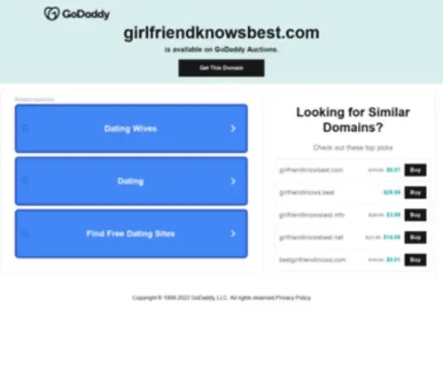 Girlfriendknowsbest.com(Speed Date) Screenshot