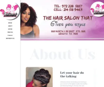 Girlfriendsbraids.com(Best Hair Braiding in Desoto Texas) Screenshot