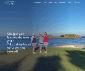 Girlfriendsguidetogolf.com(Girlfriends Guide to Golf) Screenshot