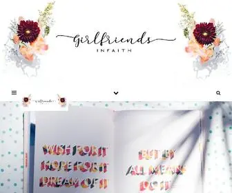 Girlfriendsinfaith.com(Make this Space Personal) Screenshot