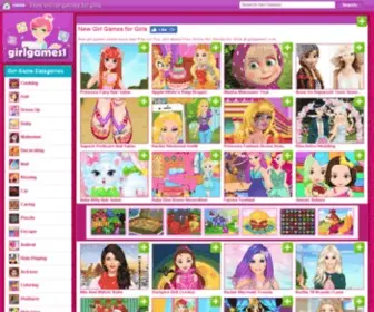 Girlgames1.com(Games for Girls) Screenshot