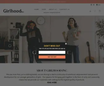 Girlhoodinc.com(Girlhood Inc) Screenshot